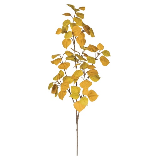Aspen Leaf Tall Spray - Artificial floral - Fall leaf foliage artificial stems